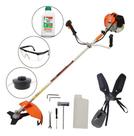 Roçadeira Profissional Vulcan VR520H Motor 2 Tempos 52cc 2,5hp de Potencia + Óleo Stihl + Óculos de Proteção