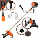 Roçadeira Profissional Vulcan VR620H À Gasolina 2T 62cc 3cv + Lâmina 3 Pontas e Carretel de Nylon