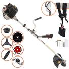 Roçadeira Robusta À Gasolina 2T Kawashima KW43-LE 43cc 1,7HP de Alta Rotação Com 6 Opções de Cortes Carretel de Nylon + Lâmina Facão + Lâmina 3 Pontas + Lâmina 6 Pontas + Lâmina 80 Dentes + Trimmer