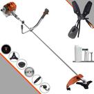 Roçadeira Robusta À Gasolina Tekna RL520AC-G2 52cc + Lâmina 2 Pontas + Lâmina 3 Pontas + Lâmina 40 Dentes + Lâmina 80 Dentes + Carretel + Trimmer Roçadeira Robusta À Gasolina Tekna RL520AC-G2 52cc + Lâmina 2 Pontas + Lâmina 3 Pontas + Lâmina 40 Dentes + Lâmina 80 Dentes + Carretel + Trimmer