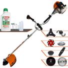 Roçadeira Robusta À Gasolina Terra GRHB-430 Bipartida 1,7HP 43cc de Alta Performance Com Facas 2 Pontas, 3 Pontas, 6 Pontas, 40 Dentes Vídea, 80 Dentes, Trimmer, Escova de Aço e Carretel + ÓLEO STIHL Roçadeira Robusta À Gasolina Terra GRHB-430 Bipartida 1,7HP 43cc de Alta Performance Com Facas 2 Pontas, 3 Pontas, 6 Pontas, 40 Dentes Vídea, 80 Dentes, Trimmer, Escova de Aço e Carretel + ÓLEO STIHL