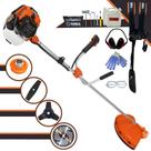 Roçadeira Robusta Completa Terra GR520XP À Gasolina 52cc 2,5HP de Alta Rotação e Performance Com 4 Opções de Cortes Cabeçote de Nylon + Lâmina Facão + Lâmina 3 Pontas + Lâmina 40 Dentes de Vídea + EPI Roçadeira Robusta Completa Terra GR520XP À Gasolina 52cc 2,5HP de Alta Rotação e Performance Com 4 Opções de Cortes Cabeçote de Nylon + Lâmina Facão + Lâmina 3 Pontas + Lâmina 40 Dentes de Vídea + EPI