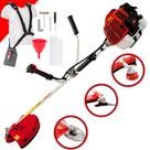 Roçadeira Robusta Kawashima KW52L À Gasolina 2T 52cc 2,5HP de Potência 10.000rpm Podador de Grama Completo Para Todos os Tipos de Trabalho Com Lâmina 3 Pontas + Lâmina 40 Dentes + Carretel de Nylon