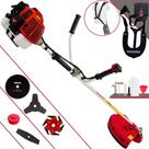 Roçadeira Robusta Kawashima KW52L À Gasolina Motor 2T 52cc 2T 2,5HP 10.000rpm Multifuncional Completa 5 Em 1 Com Carretel de Nylon + Faca 2 Pontas + Faca 3 Pontas + Faca 6 Pontas + Faca 80 Dentes Roçadeira Robusta Kawashima KW52L À Gasolina Motor 2T 52cc 2T 2,5HP 10.000rpm Multifuncional Completa 5 Em 1 Com Carretel de Nylon + Faca 2 Pontas + Faca 3 Pontas + Faca 6 Pontas + Faca 80 Dentes