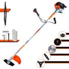 Roçadeira Robusta Profissional Vulcan VR430-S À Gasolina 2 Tempos 43cc 1,7HP Multifuncional Com Carretel de Nylon + Faca 2 Pontas + Faca 3 Pontas + Faca 40 Dentes de Vídea + Faca 80 Dentes Circular Roçadeira Robusta Profissional Vulcan VR430-S À Gasolina 2 Tempos 43cc 1,7HP Multifuncional Com Carretel de Nylon + Faca 2 Pontas + Faca 3 Pontas + Faca 40 Dentes de Vídea + Faca 80 Dentes Circular