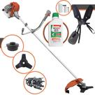 Roçadeira Robusta Tekna RL520AC-G2 À Gasolina 52cc 2HP Podador de Grama Completo Com Carretel de Nylon + Faca 3 Pontas + Enxada Rotativa + ÓLEO STIHL