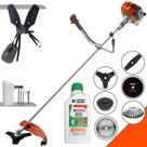 Roçadeira Robusta Tekna RL520AC-G2 À Gasolina 52cc Com Carretel e Faca 3 Pontas + Facas 2 Pontas, 40 Dentes, 80 Dentes + Escova de Aço + ÓLEO STIHL Roçadeira Robusta Tekna RL520AC-G2 À Gasolina 52cc Com Carretel e Faca 3 Pontas + Facas 2 Pontas, 40 Dentes, 80 Dentes + Escova de Aço + ÓLEO STIHL