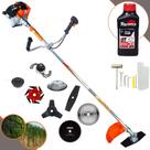 Roçadeira Robusta Vulcan VR430S 43cc 1,7HP 10.000rpm Com Carretel e Lâmina 2 Pontas + Lâmina 3 Pontas + Lâmina 6 Pontas + Lâmina 40 Dentes + Lâmina 80 Dentes + Trimmer + Escova de Aço + ÓLEO TOYAMA Roçadeira Robusta Vulcan VR430S 43cc 1,7HP 10.000rpm Com Carretel e Lâmina 2 Pontas + Lâmina 3 Pontas + Lâmina 6 Pontas + Lâmina 40 Dentes + Lâmina 80 Dentes + Trimmer + Escova de Aço + ÓLEO TOYAMA