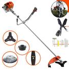 Roçadeira Tekna RL430ACNTK À Gasolina 43cc 1,7HP Multifuncional Com Carretel Nylon + Faca 2 Pontas + Faca 3 Pontas + Escova de Aço Rotativa 38 Cerdas Roçadeira Tekna RL430ACNTK À Gasolina 43cc 1,7HP Multifuncional Com Carretel Nylon + Faca 2 Pontas + Faca 3 Pontas + Escova de Aço Rotativa 38 Cerdas