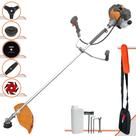 Roçadeira Tekna RL430P À Gasolina 43cc 1,7HP Completo Com 5 Opções de Corte Com Carretel Nylon + Facas 2 Pontas + 3 Pontas + 6 Pontas + 80 Dentes