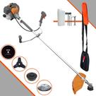 Roçadeira Tekna RL520P À Gasolina 52cc 2HP Completa Com Carretel Nylon + Lâmina 3 Pontas + Lâmina 80 Dentes + Escova de Aço Rotativa 38 Cerdas Roçadeira Tekna RL520P À Gasolina 52cc 2HP Completa Com Carretel Nylon + Lâmina 3 Pontas + Lâmina 80 Dentes + Escova de Aço Rotativa 38 Cerdas