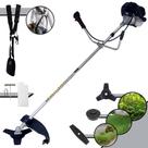 Roçadeira Toyama RT43LB-25A À Gasolina 43cc 1,7HP 10.000rpm Máquina de Corta Grama Completa Com Carretel de Nylon + Lâmina 2 Pontas + Lâmina 3 Pontas