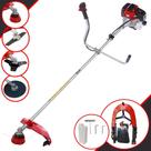 Roçadeira Toyama RT52-L À Gasolina 2T 52cc 2HP Com Sistema Anti-Vibração Carretel de Nylon + Lâmina 2 Pontas + Lâmina 3 Pontas + Lâmina 80 Dentes