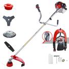 Roçadeira Toyama RT52-L À Gasolina 52cc 2HP Com Sistema Anti-Vibração Carretel de Nylon + Faca 2 Pontas + Faca 3 Pontas + Escova de Aço 38 Cerdas