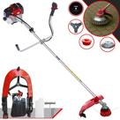 Roçadeira Toyama RT52L À Gasolina 52cc 2HP Com Sistema Antivibração Carretel de Nylon + Lâmina 3 Pontas + Lâmina 80 Dentes + Escova de Aço 38 Cerdas