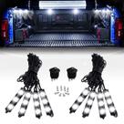 Rock Light Nilight TR-08 8PCS 24LED para caminhão de carga branco