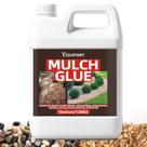 Rock Mulch Glue Teexpert Adesivo externo de 1 galão