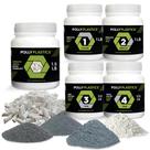 Rock Tumbler Grit e refil polonês Polly Plastics