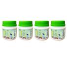 Rock Tumbler Grit Set GANGOU, kit de recarga de 5,4 kg, 4 etapas, 12 libras