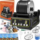 Rock Tumbler KoolStone Large de 1,1 kg com motor e temporizador de 9 dias