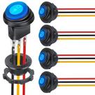 Rocker Switch Nilight Waterproof com cablagem 12V 24V