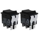 Rocker Switch wfsulee HY12-9-3 On/Off/On 125/250V 20A (pacote com 2)