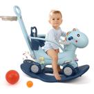 Rocking Horse Ancaixin 4 em 1 com alça de pressão por 1-3 anos