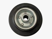 Roda 150mm para cortadora de piso eixo 20mm com rolete