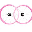 Roda 16 aluminio viper montada (par) rosa Roda 16 aluminio viper montada (par) rosa