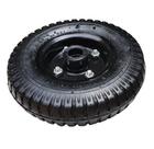 Roda 250 4 Pneu Camara com rolete 7 8 Para Carrinhos Carga Armazém