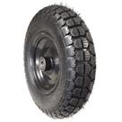 Roda 400-8 Pneumática 4 Lonas Com Aro E Câmera