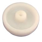 Roda 4pol. 412 Nylon Branco Carga 170kg Por Roda Eixo 5/16'' Roda 4pol. 412 Nylon Branco Carga 170kg Por Roda Eixo 5/16''