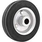 Roda 6 De Borracha Preta Vonder