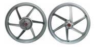 Roda 6 Palitos Titan 125 Fan 125 00 À 08 Disco Prata Fabreck