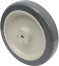 Roda 6pol. R612 Bp Pvc Anti Risco 85kg Por Roda Eixo 5/16