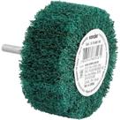 Roda Abrasiva com Haste 80mm X 35mm Grão 180 para Acabamento Médio Verde Vonder