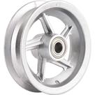 Roda Aluminio Aro 8 Para Carrinho De Mão Cargas Transportes