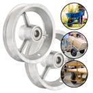 Roda Aro 8 Carretinha Moto Plataforma 3.50 Aro 8 2 Unidades Aluminio Reforçado Nove54