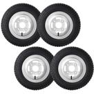 Roda aro 8 de aluminio 4x100 300 kg 3.50 8 carretinha moto, carretinha agricola furo 4 pcs cobra