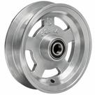 Roda Aro 8 De Aluminio 8 Pol 400 Kg com rolamento Carretinha Moto Reforçada Cobra