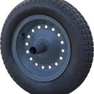 Roda Aro Chapa com Pneu e Câmara 8" - Paraboni