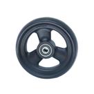 Roda Aro Completa Dianteira Macica 4x1.5 Preto Roda Aro Completa Dianteira Macica 4x1.5 Preto