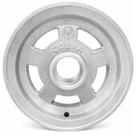 Roda Aro De Aluminio 8 Pol 400 Kg sem rolamento Carretinha Moto Reforçada Cobra