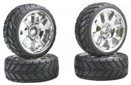 Roda associated mounted wheels & tires ntc3 asc2407