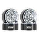 Roda Beadlock INJORA 1.3" - Aro de Alumínio CNC para TRX4M e SCX24 Roda Beadlock INJORA 1.3" - Aro de Alumínio CNC para TRX4M e SCX24