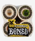 Roda Bones Wheels X-Formula XF X99 58mm V7 Double Locks 99A 4PK Tamanho:ÚnicoCor:BrancoGênero:Homem
