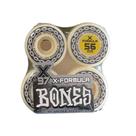 Roda Bones X-fórmula Double Lock V7 56mm 97A 4PK Tamanho:ÚnicoCor:BrancoGênero:Homem