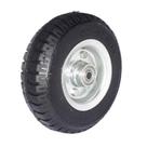 Roda Borracha maciça 250-4 rol. esfera eixo 1/2 POL. 200KG