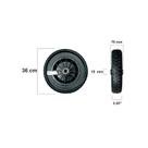 Roda Carrinho Carga Completa (Eva) 19Mm Roda Carrinho Carga Completa (Eva) 19Mm