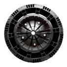 Roda Carrinho de Mão Flexborder Antifuro 100kg 350 Diametro 3/4" Fbpneu